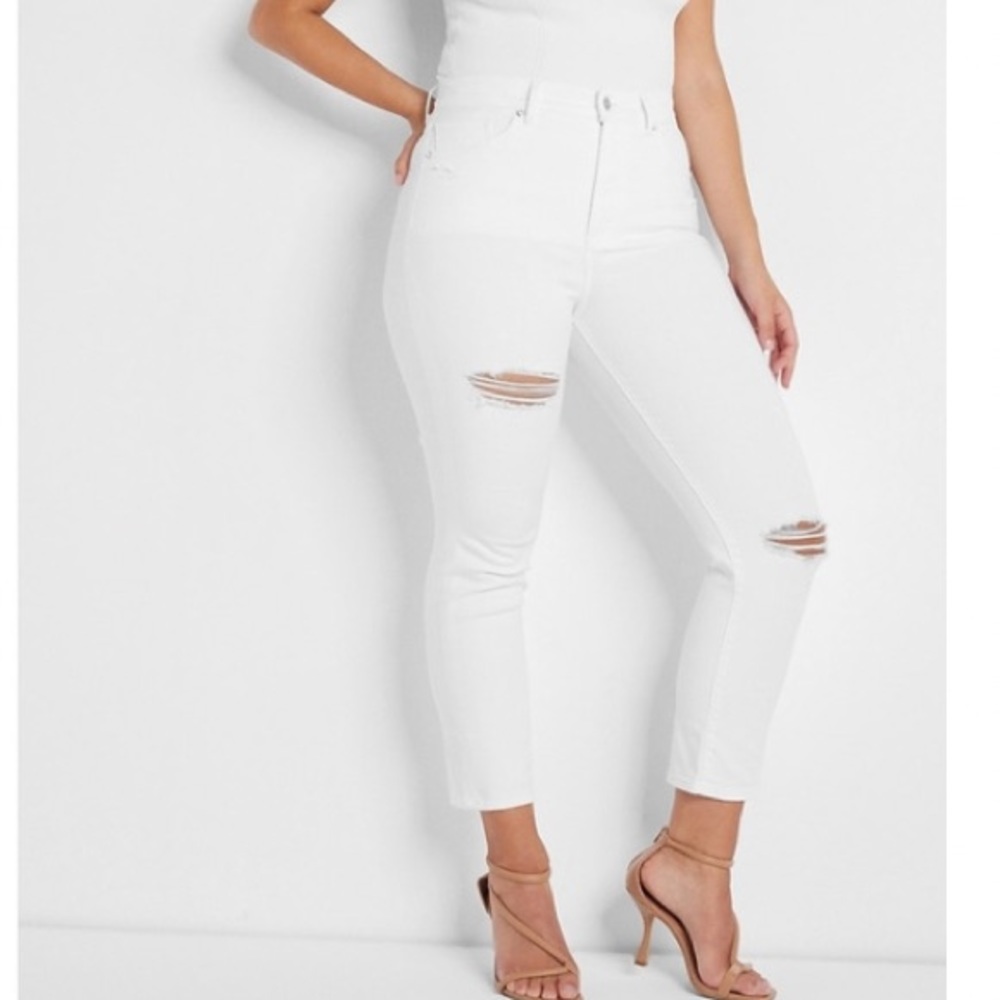 Express Slim Super High Rise Jeans